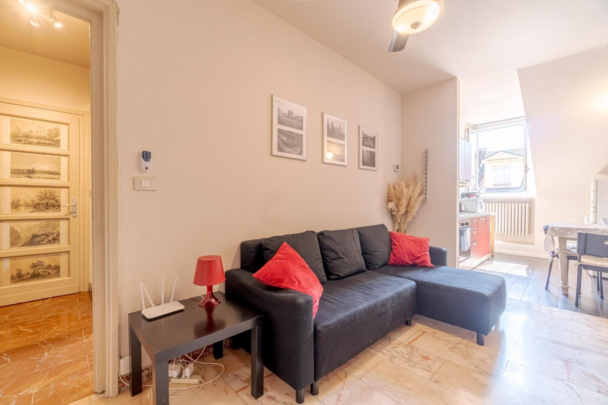 都灵Casa Valeggio Attic Apt Few Steps From Porta Nuova公寓 外观 照片